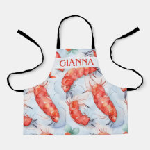 Amano Garnalen Waterverf Kleurrijke Patroon