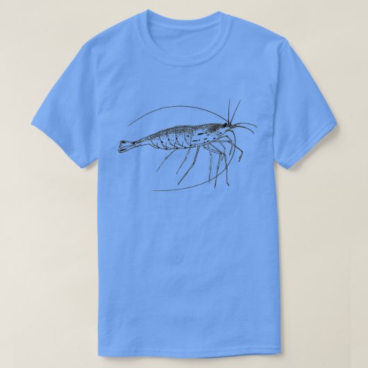 Amano Shrimp T-shirt (Design voorkant)