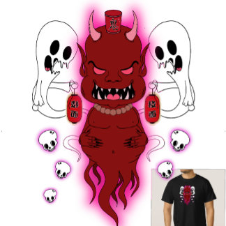 Amanojaku - Japans folklore Evil Spirit T-shirt