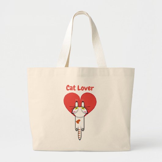 Amantes de los gatitos grote tote bag (Voorkant)