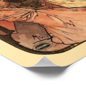 Amants, Alphonse Mucha Poster (Hoek)