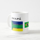 Amapá, Braziliaanse Koffiebeker/Caneca de Amapá Koffiemok (Voorkant links)
