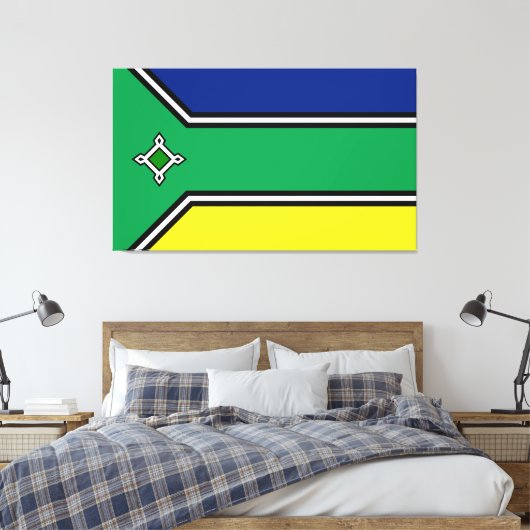 Amapá staat canvas afdruk (Insitu (Slaapkamer))