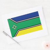 Amapá staat rechthoekige sticker (Envelop)