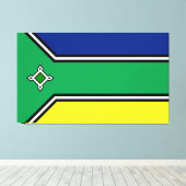 Amapa state canvas afdruk (Insitu (Houten vloer))