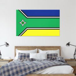 Amapa state canvas afdruk