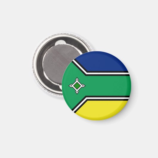 Amapa state magneet (Voorkant / Achterkant)