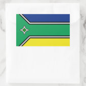 Amapa state rechthoekige sticker (Tas)