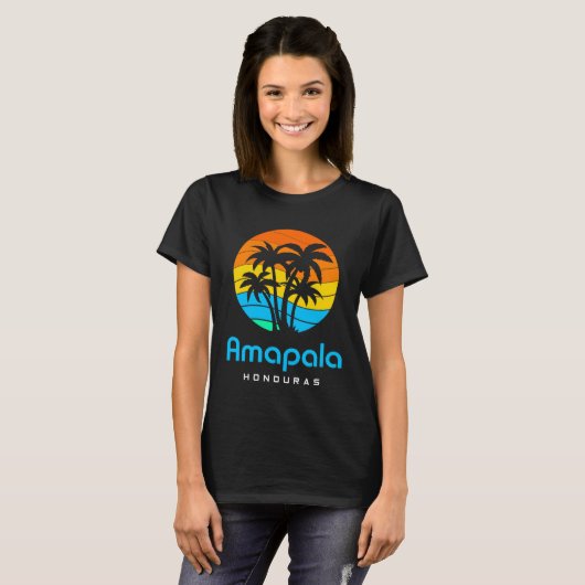 Amapala Honduras T-shirt (Voorkant volledig)