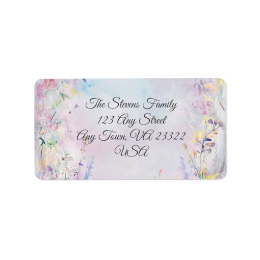 Amara aanpasbaar retouradreslabel etiket (Voorkant)