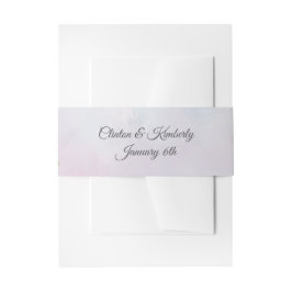 Amara Aanpasbare Papieren Buikbanden Uitnodigingen Wikkel