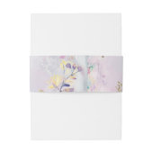 Amara Aanpasbare Papieren Buikbanden Uitnodigingen Wikkel (Achterkant Voorbeeld)