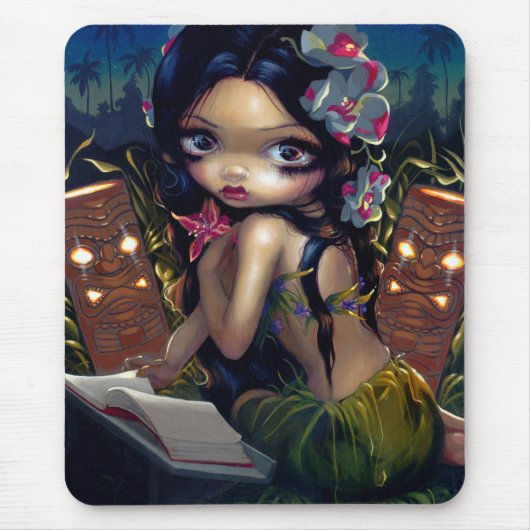 "Amara and the Book" Mousepad Muismat (Voorkant)