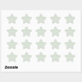 Amara Stripe pistache Star Sticker (Vel)