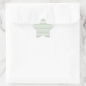 Amara Stripe pistache Star Sticker (Tas)