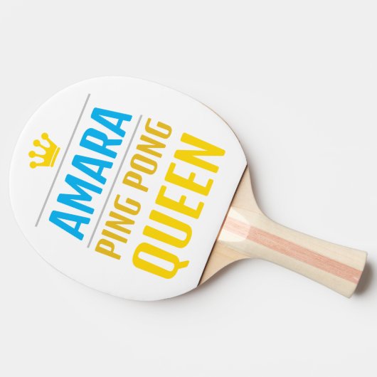 Amara Tafeltennisbatje (Zijkant)