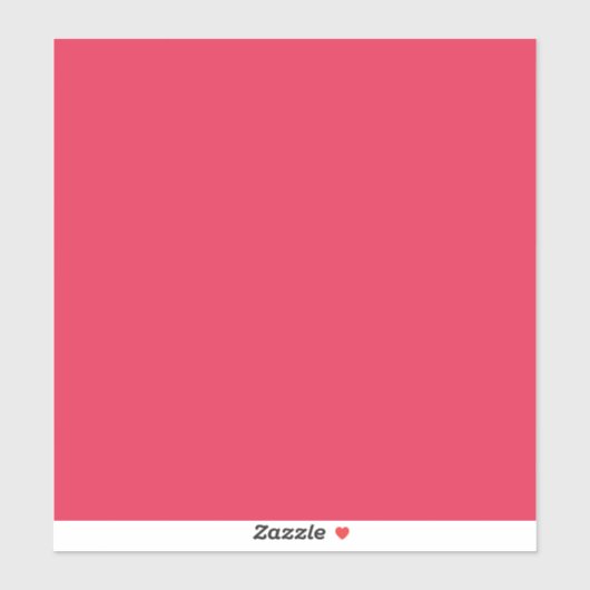 Amarant (effen kleur)  sticker (Vel)