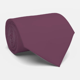 Amarant Effen Kleur Stropdas