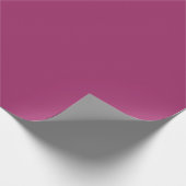 Amarant (M&P) (effen kleur) Cadeaupapier (Hoek)