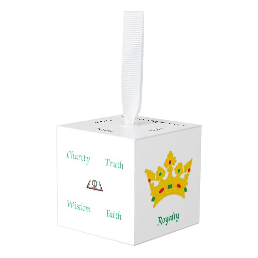 Amarant Ornament (Voorkant hoekig)