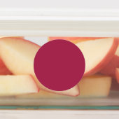 Amarant Paars (effen kleur) Labels (Aangebracht)