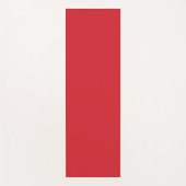 Amarant rood (effen kleur)  yogamat (Voorkant)