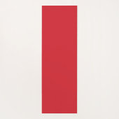 Amarant rood (effen kleur)  yogamat (Achterkant)