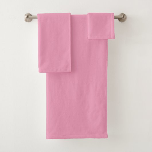 Amarant Roze (effen kleur) Bad Handdoek (Insitu)