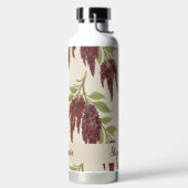 Amaranth botanische bordeauxrood waterfles (Links)