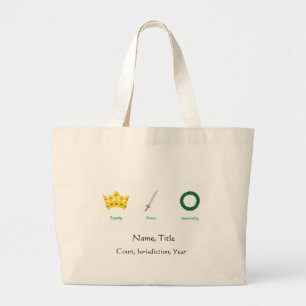 Amaranth Emblems Canvas tas