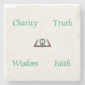 Amaranth Onderzetter (Voorkant)