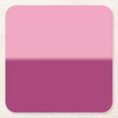Amaranth Pink en Amaranth Kartonnen Onderzetters (Voorkant)