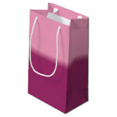Amaranth Pink en Amaranth Paars Klein Cadeauzakje (Achterkant Gekanteld)