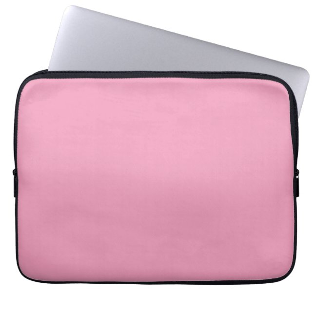 Amaranth Pink (vaste kleur) Laptop Sleeve (Voorkant)