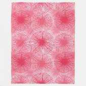 Amaranth Stars Fleece Deken (Voorkant)