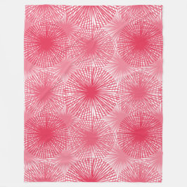 Amaranth Stars Fleece Deken