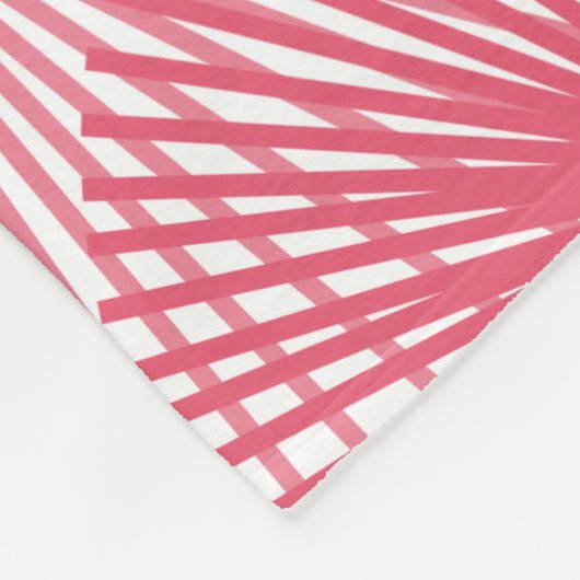 Amaranth Stars Fleece Deken (Hoek)