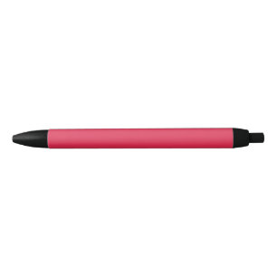 Amaranth (vaste kleur) zwarte inkt pen