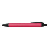 Amaranth (vaste kleur) zwarte inkt pen (Bovenkant)