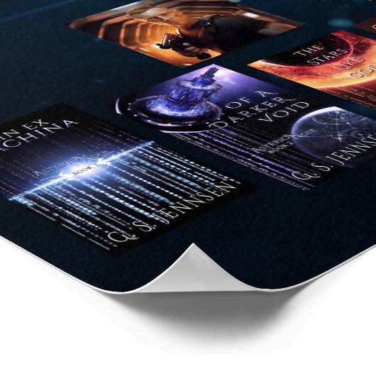 Amaranthe Banner - 1.5ft x 1ft Poster (Hoek)