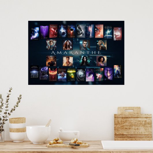 Amaranthe Banner - 3ftx2ft Poster (Keuken)