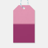 Amaranthroze en Amaranth Cadeaulabel (Achterkant)