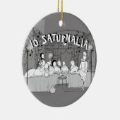 Amarantus' Saturnalia Ceramic Tree Decoration Keramisch Ornament (Rechts)