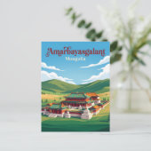 Amarbayasgalant-klooster Mongolië Briefkaart (Staand voorkant)