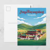 Amarbayasgalant-klooster Mongolië Briefkaart (Voorkant / Achterkant)
