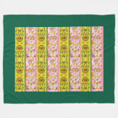 Amarelo Fleece Deken (Voorkant (Horizontaal))