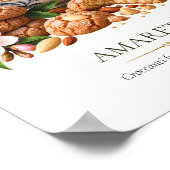 Amaretti – Vintage Italiaans dessert Poster (Hoek)