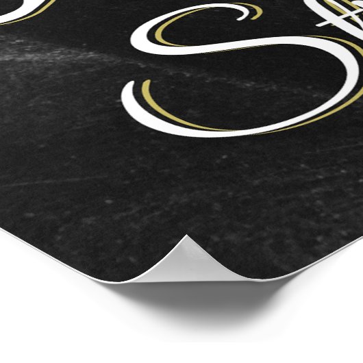 Amaretto Sour Chalkboard Recipe Poster (Hoek)