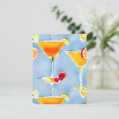 Amaretto sour - Kaart (Staand voorkant)