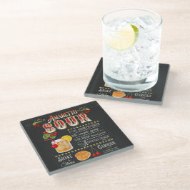 Amaretto Sour Recipe Glazen Onderzetter